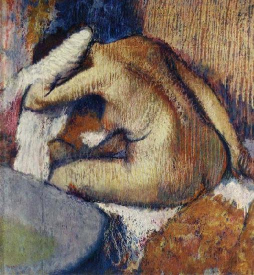 Edgar Degas After the Bath